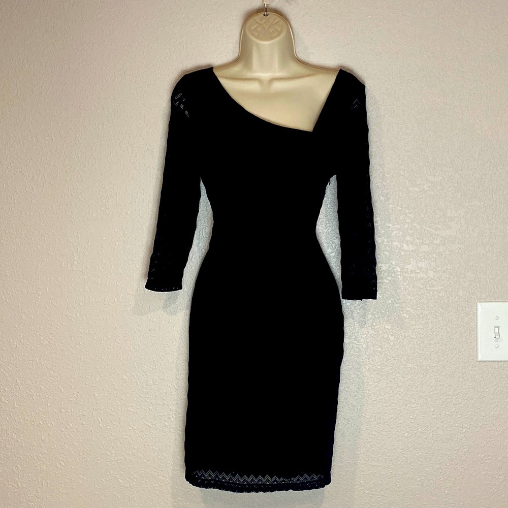 Guess black cocktail dress